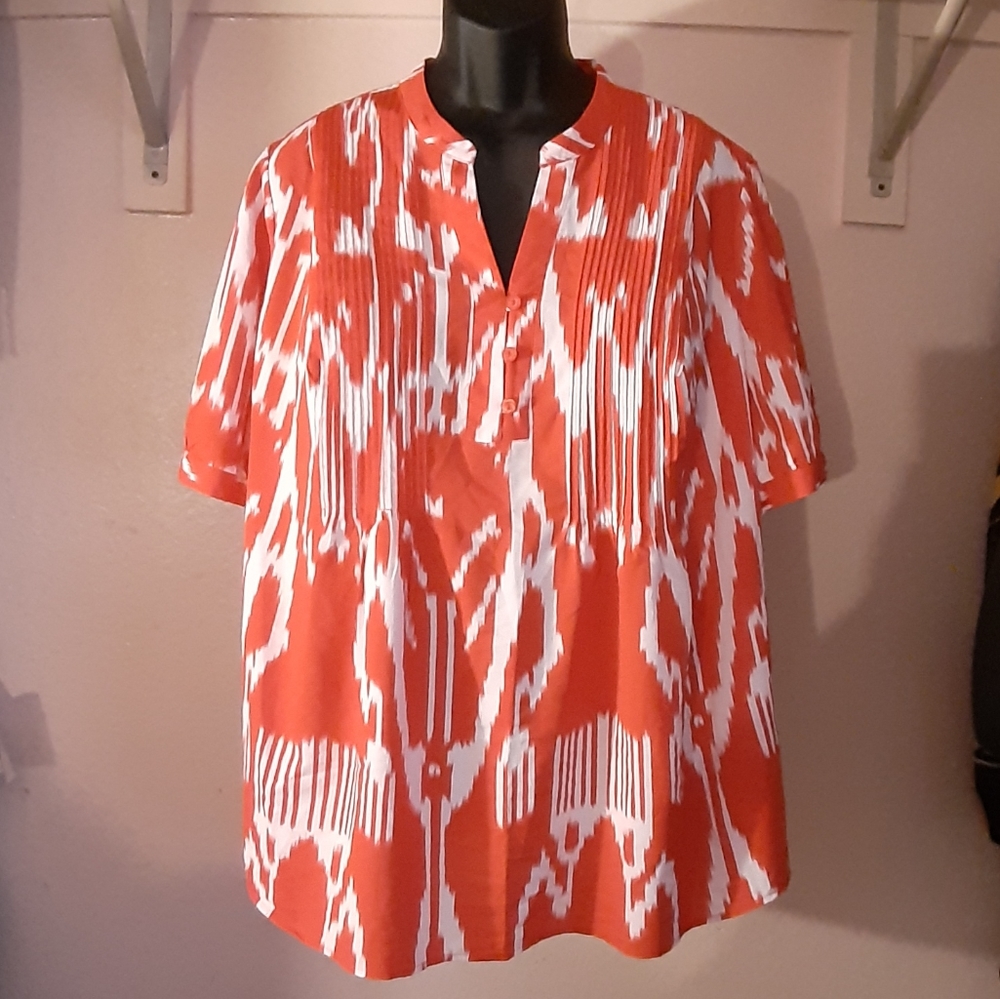 denim 24/7 Vibrant Blouse 24W